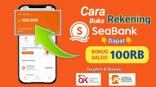 Cara Buka Rekening SeaBank Online dalam Hitungan Menit Terbaru