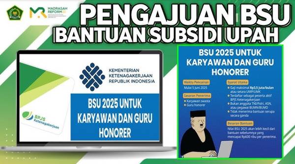 Cara Cek Nama Penerima BSU Kemenag 2025 untuk Guru Non ASN