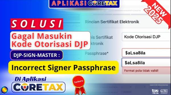 Cara Mengganti Passphrase Coretax Terbaru untuk Wajib Pajak