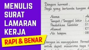 Contoh Surat Lamaran MBG, Lengkap dengan Syarat dan Ketentuannya