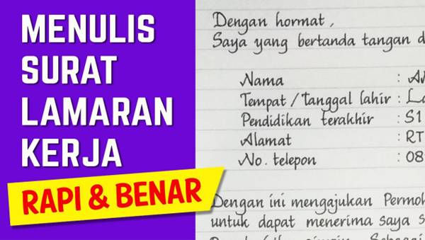 Contoh Surat Lamaran MBG, Lengkap dengan Syarat dan Ketentuannya