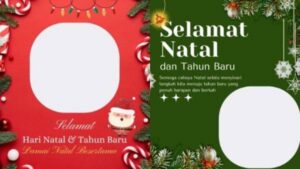 Twibbon Hari Natal 2025 Gratis, Cocok untuk WhatsApp & Instagram