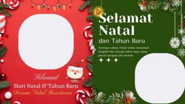 Twibbon Hari Natal 2025 Gratis, Cocok untuk WhatsApp & Instagram