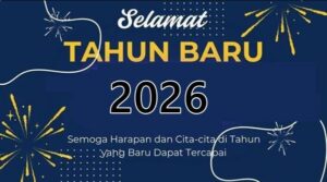 Ucapan Selamat Tahun Baru 2026 Penuh Doa dan Harapan Lengkap