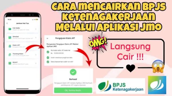 Cara Mencairkan JHT BPJS Ketenagakerjaan 2026 Online Lewat HP