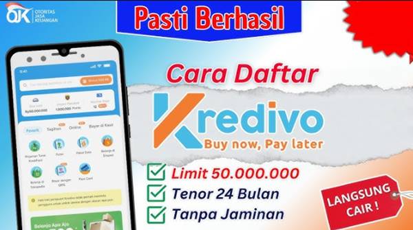 Cara Pinjam Uang di Kredivo Terbaru 2026, Limit Cair Cepat ke Rekening