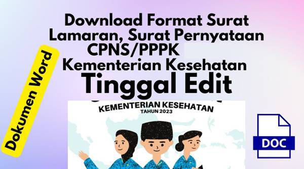 Contoh Surat Lamaran PPPK Kemenkumham 2026 Sesuai Ketentuan Terbaru