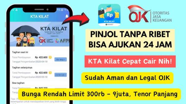 Daftar Pinjaman Online 24 Jam Langsung Cair Resmi OJK