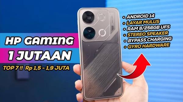 HP Gaming 1 Jutaan Terbaik 2026, Spek Gahar, Lancar Main Game Berat