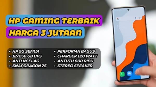 Rekomendasi HP 3 Jutaan Terbaik 2026, Spek Gahar dan Paling Worth It Dibeli